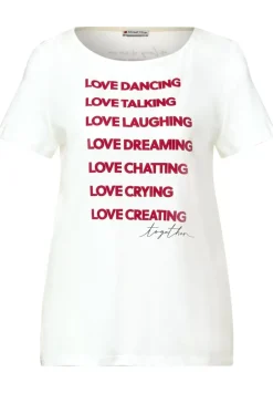 T-Shirt Mit Partprint