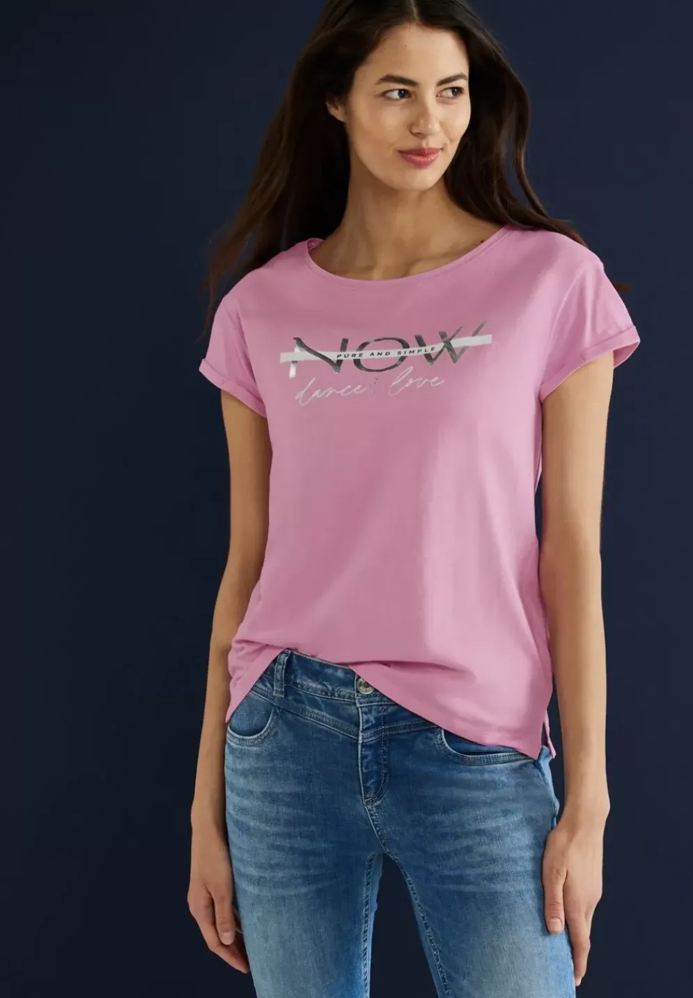 T-Shirt Mit Partprint