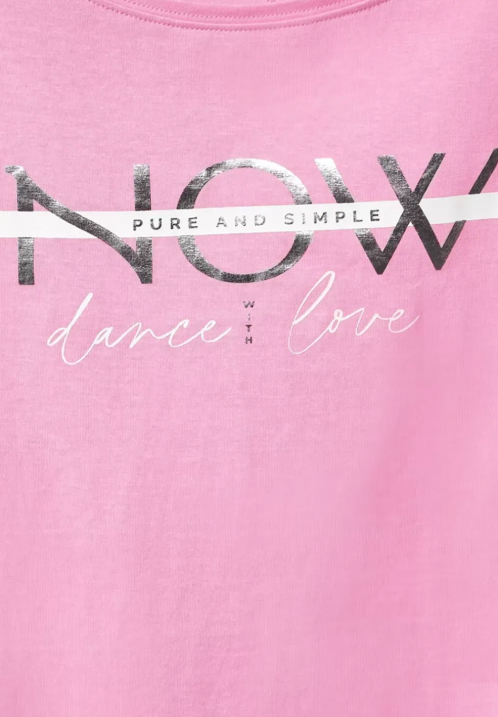 T-Shirt Mit Partprint