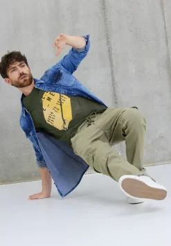 T-Shirt Mit Partprint