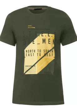 T-Shirt Mit Partprint