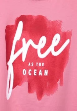 T-Shirt Mit Partprint