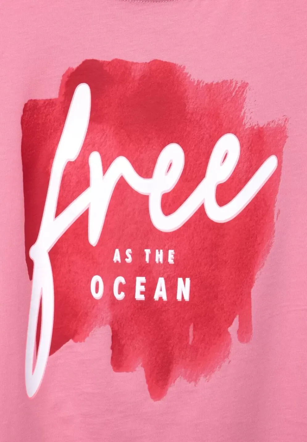 T-Shirt Mit Partprint