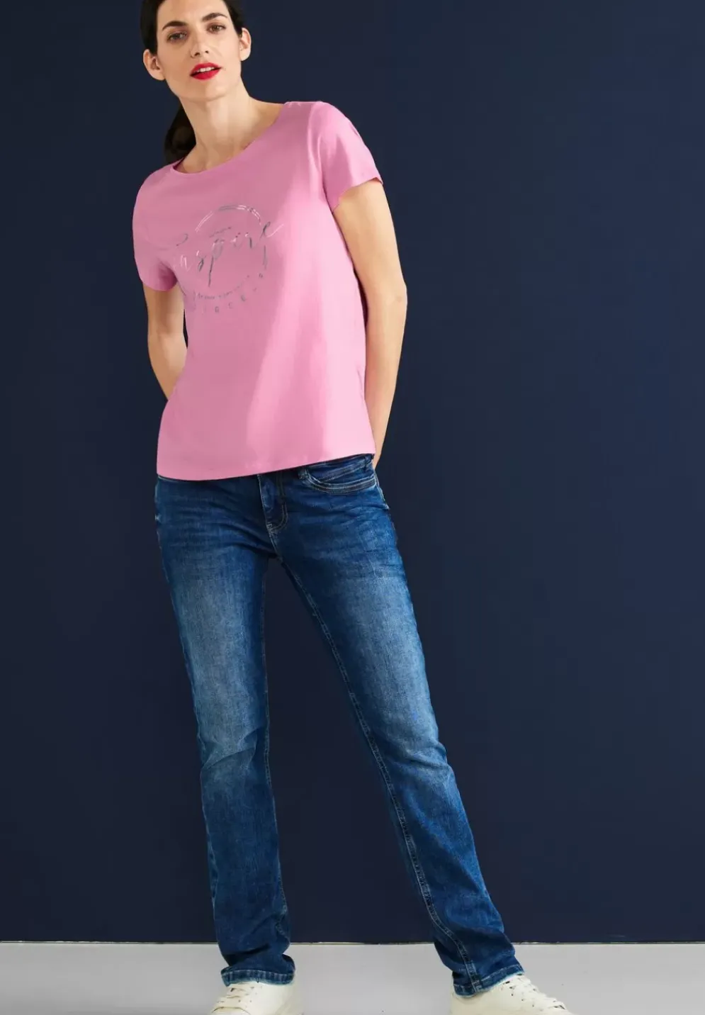 T-Shirt Mit Partprint