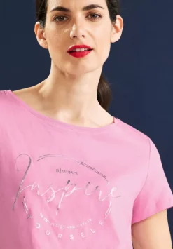 T-Shirt Mit Partprint