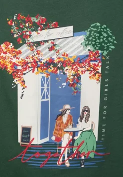 T-Shirt Mit Partprint