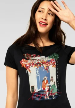 T-Shirt Mit Partprint