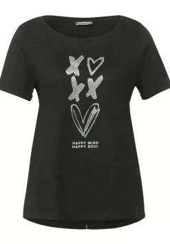T-Shirt Mit Partprint