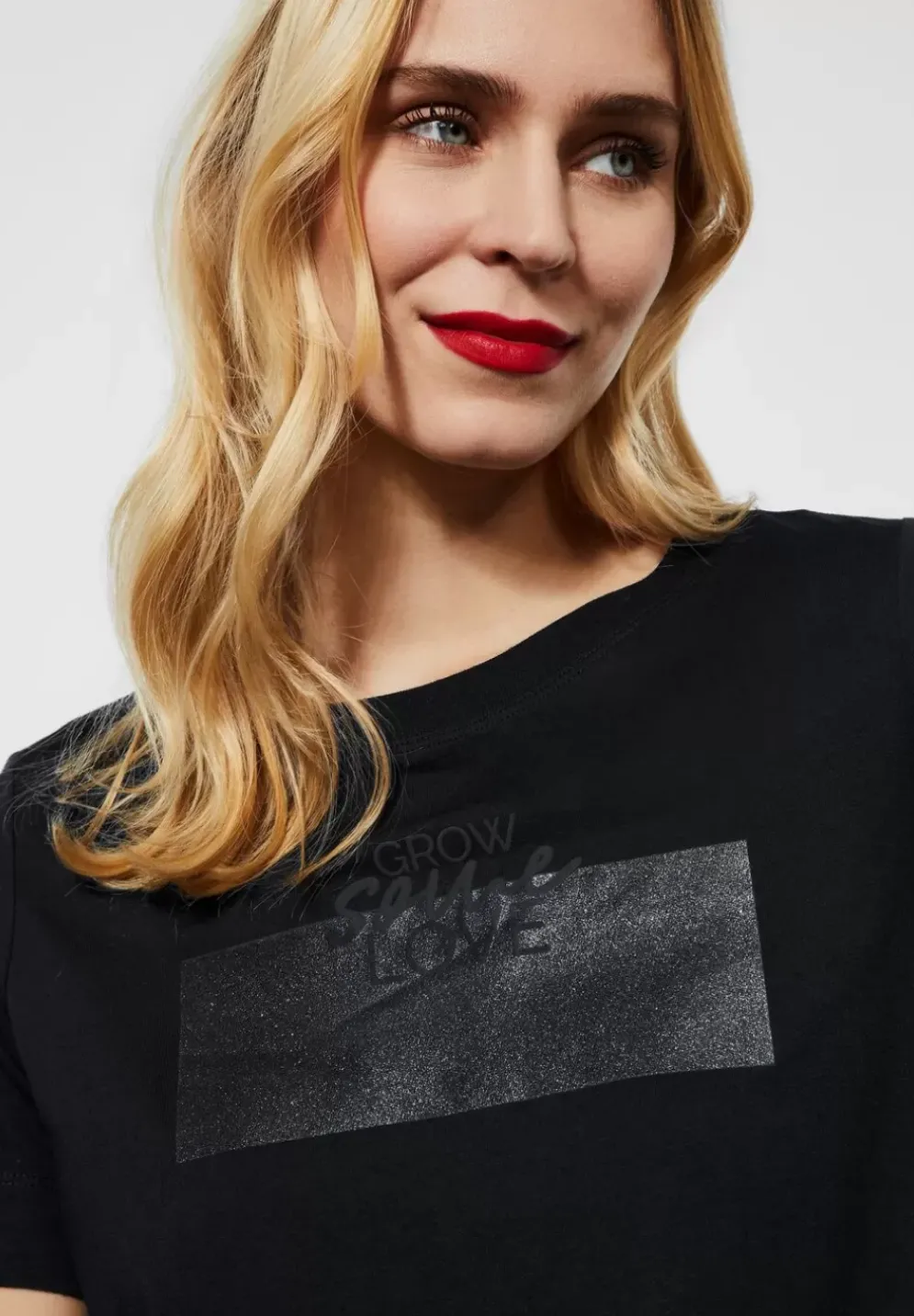 T-Shirt Mit Partprint