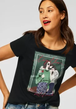 T-Shirt Mit Partprint