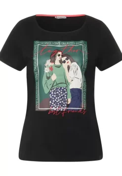 T-Shirt Mit Partprint