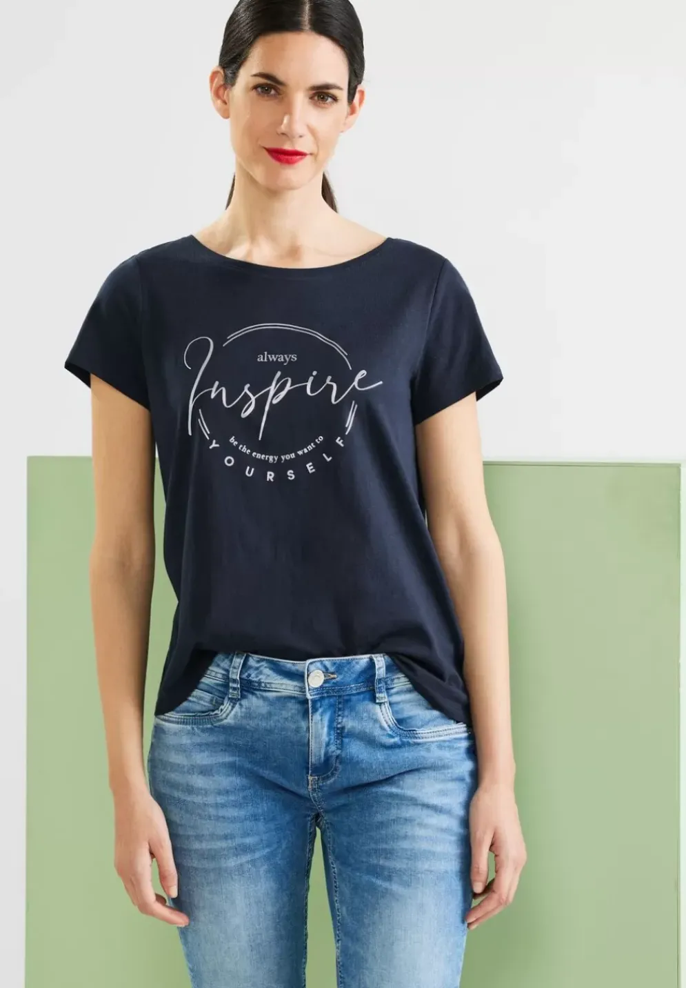 T-Shirt Mit Partprint