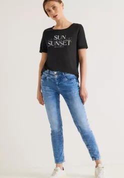 T-Shirt Mit Partprint