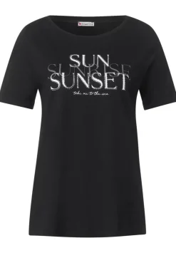T-Shirt Mit Partprint