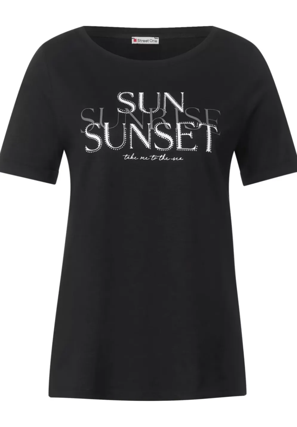T-Shirt Mit Partprint