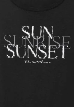 T-Shirt Mit Partprint