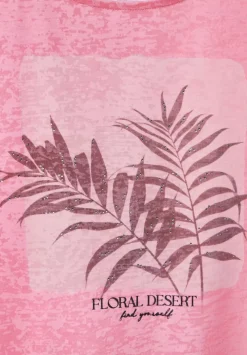T-Shirt Mit Partprint