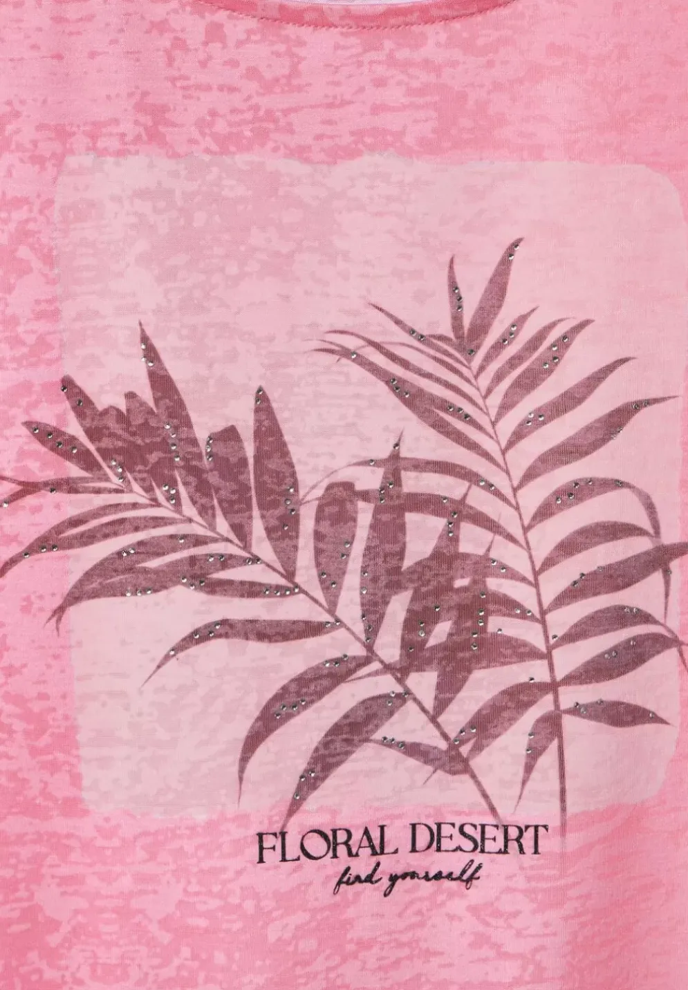 T-Shirt Mit Partprint