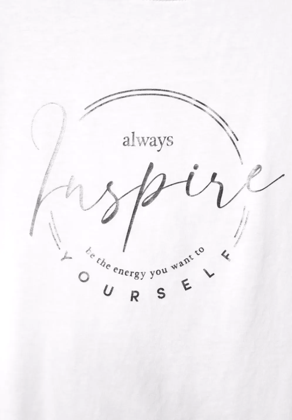 T-Shirt Mit Partprint