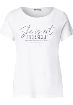 T-Shirt Mit Partprint