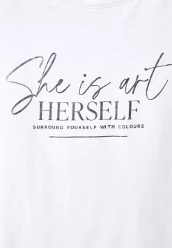 T-Shirt Mit Partprint