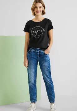 T-Shirt Mit Partprint