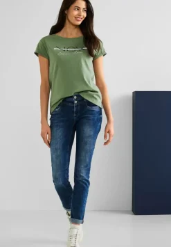 T-Shirt Mit Partprint