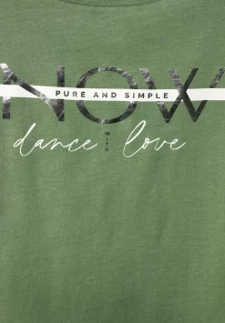 T-Shirt Mit Partprint