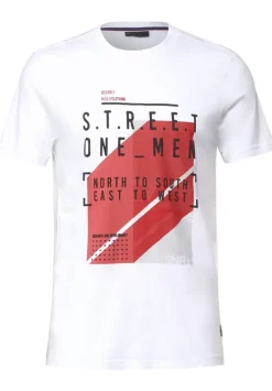 T-Shirt Mit Partprint