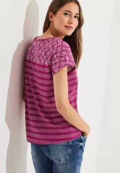 T-Shirt Mit Printmix