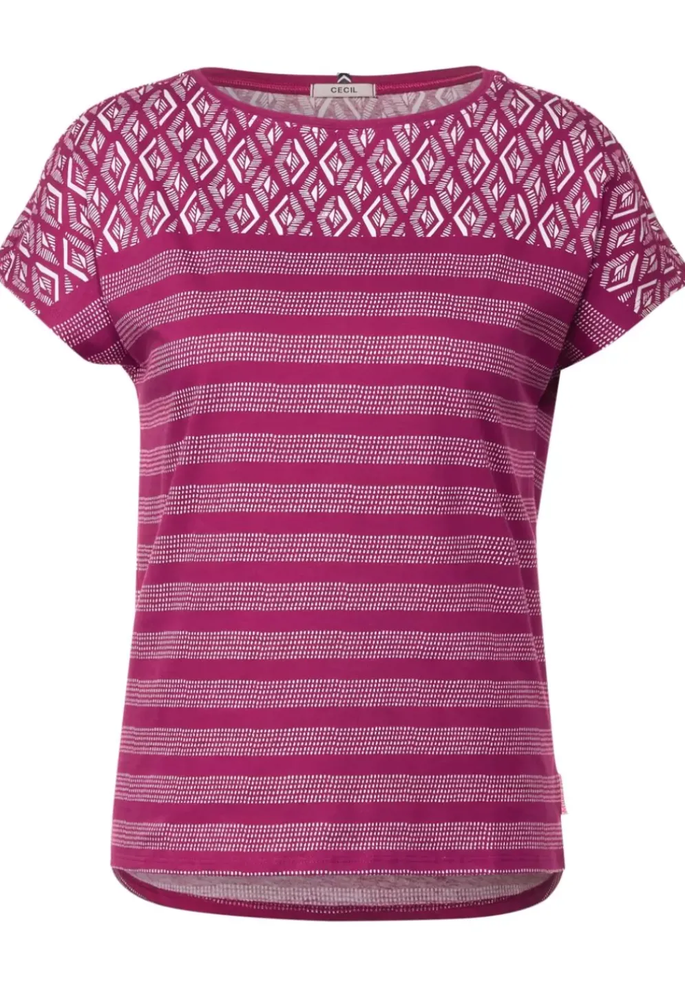 T-Shirt Mit Printmix