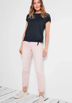 T-Shirt Mit Raffdetails