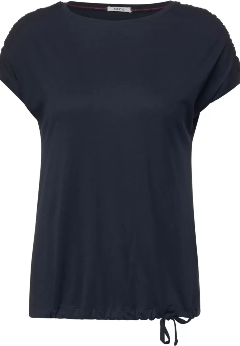 T-Shirt Mit Raffdetails