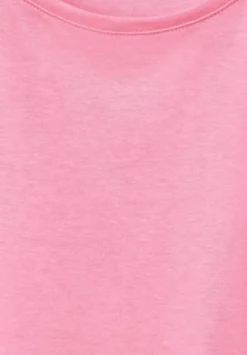 T-Shirt Mit Raffdetails