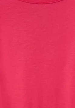 T-Shirt Mit Raffdetails