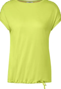 T-Shirt Mit Raffdetails