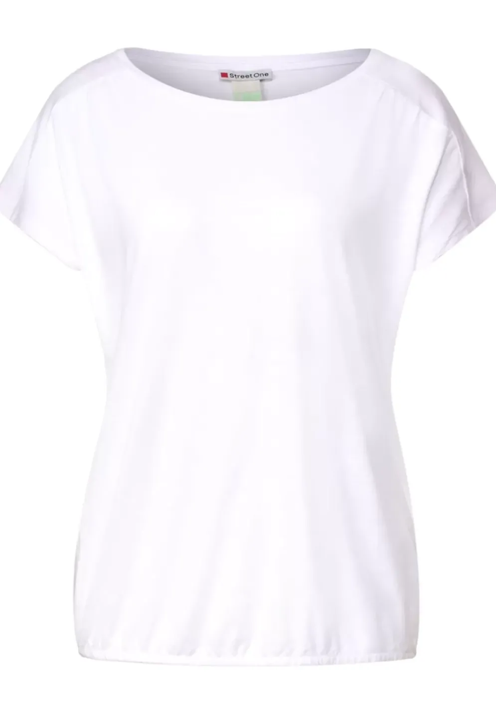 T-Shirt Mit Raffungen