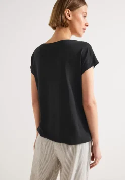 T-Shirt Mit Raffungen