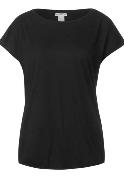 T-Shirt Mit Raffungen