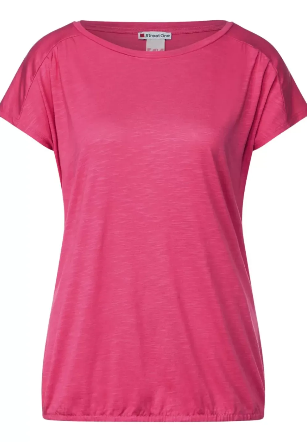 T-Shirt Mit Raffungen