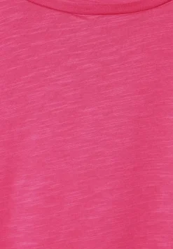 T-Shirt Mit Raffungen