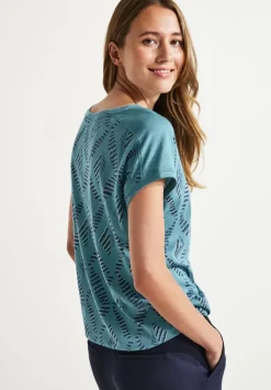 T-Shirt Mit Rhombus Print