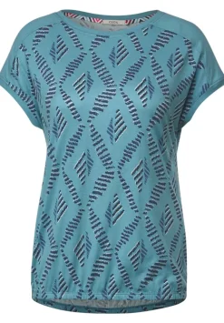 T-Shirt Mit Rhombus Print