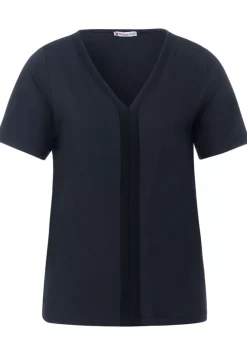 T-Shirt Mit Ripp Detail