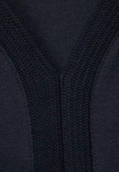 T-Shirt Mit Ripp Detail