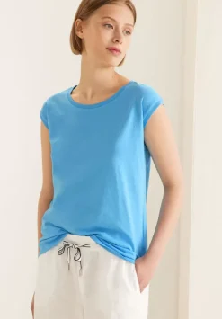 T-Shirt Mit Rippdetail