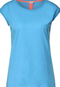 T-Shirt Mit Rippdetail