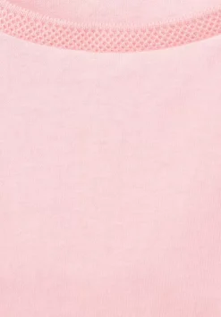 T-Shirt Mit Rippdetail