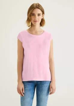 T-Shirt Mit Rippdetail