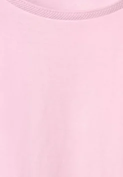 T-Shirt Mit Rippdetail